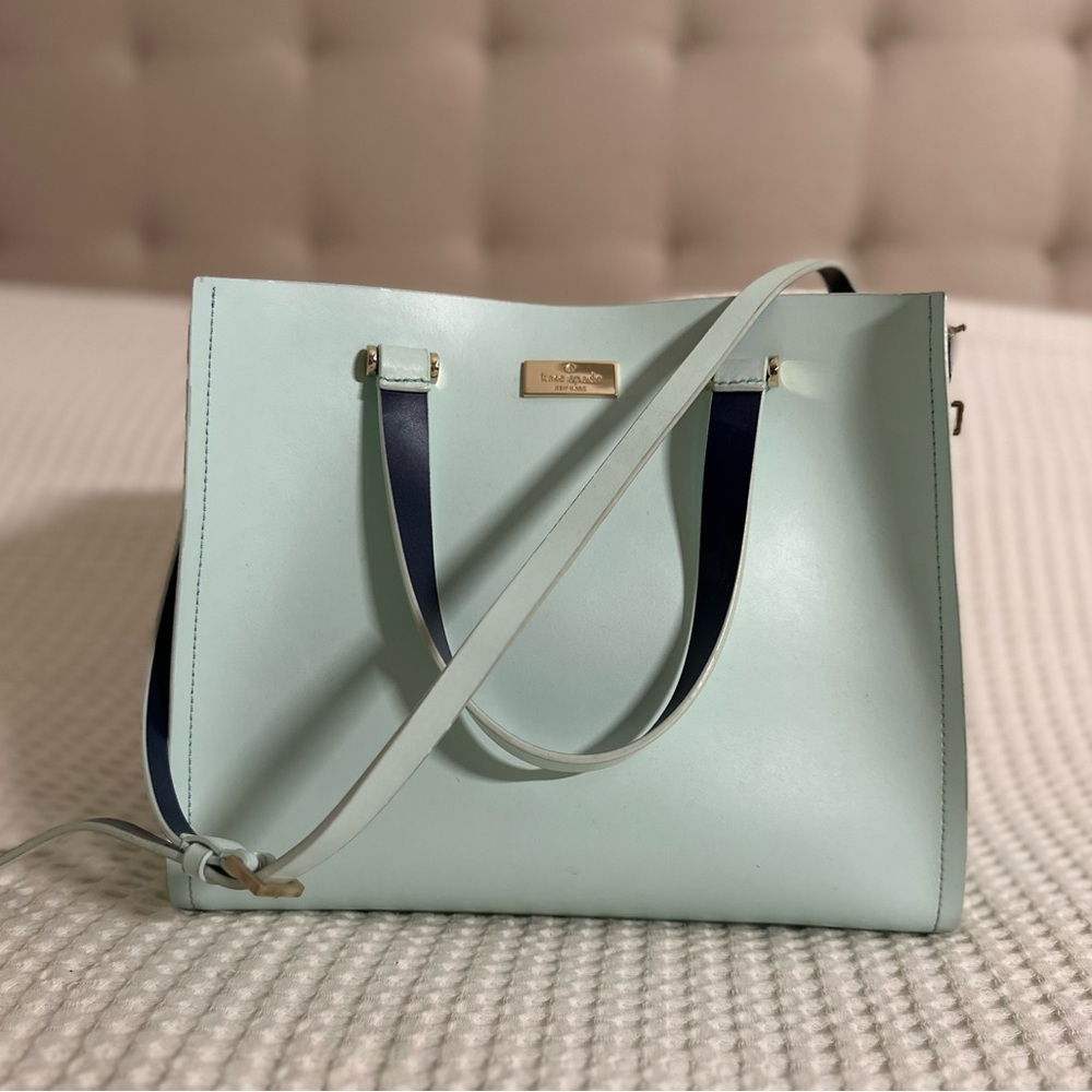 Kate Spade light blue purse